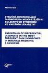 Stručná diferenciální diagnostika nejčastějších bolestivých syndromů ve vnitřním lékařství